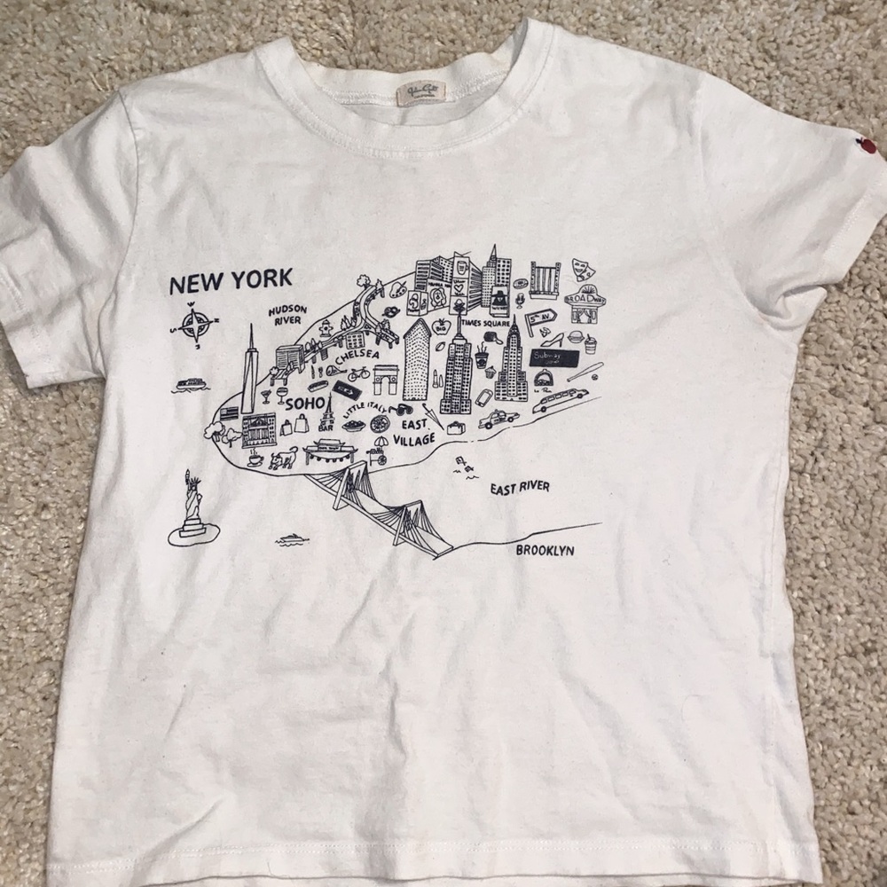 Brandy Melville NYC crop top